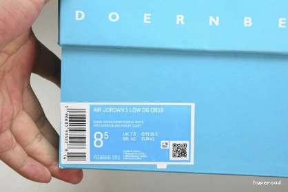 Hyperoad OG Jordan Doernbecher 1 Retro Low 0710